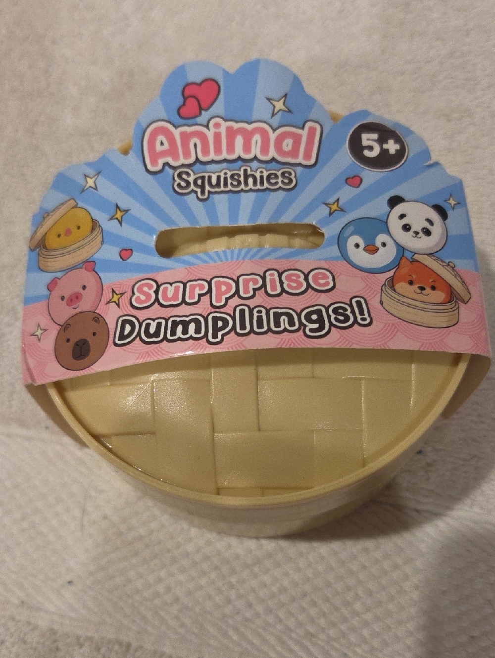 ANIMAL SQUISHIES SURPRISE DUMPLINGS